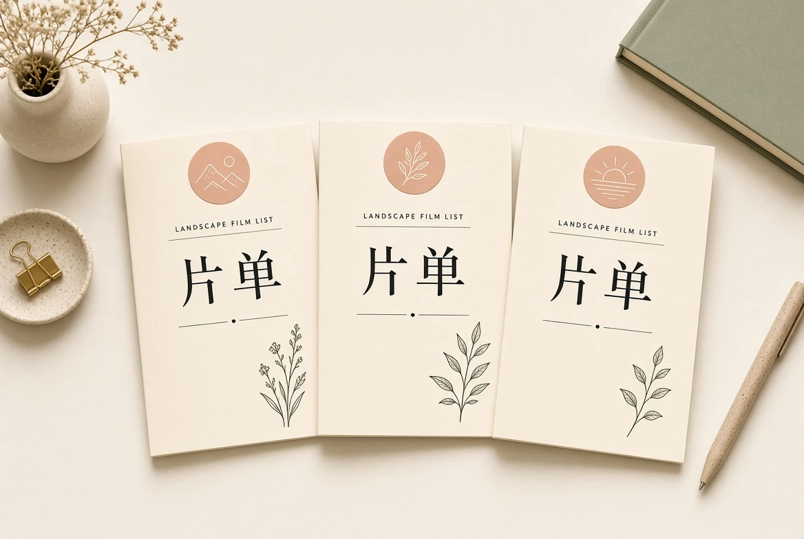 按时间情绪与故事节奏组织的编辑片单